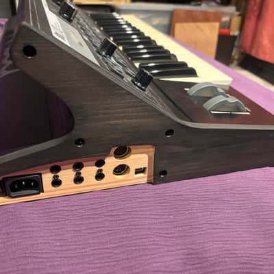 Moog Sub Phatty & Little Phatty or Stage2sidepanels. 『Japanese cypress』Black.Oil finish image 2