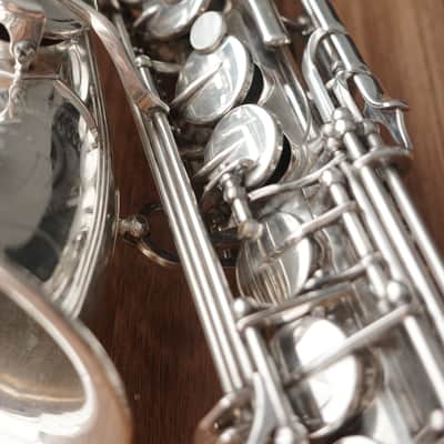 Yamaha YAS-62IIS Alto Saxophone 1990s - Silver image 5