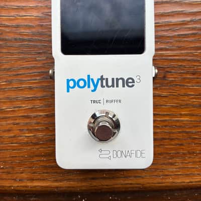 TC Electronic Polytune 3 Polyphonic Tuner Pedal 2017 - Present - White image 1