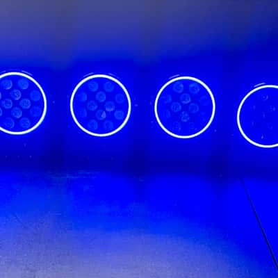 (8)Chauvet SlimPAR Pro Pix Hex-Color DMX RGBAW+UV Par Wash Light Fixtures image 12