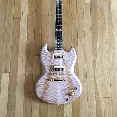 the Slick-60 BD/SG Supreme Guitar By Black Diamond 25-yrs Hand Crafting guitars In America w/Quilted Maple Top & case image 3