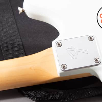 2020 Fender Japan MIJ Traditional '60s Mustang Olympic White w/ Gig Bag image 10
