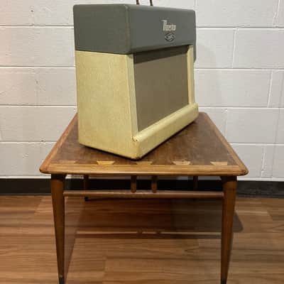 Gibson Maestro GA-45 1955 4x8” guitar/harp combo - Blue/Cream image 2