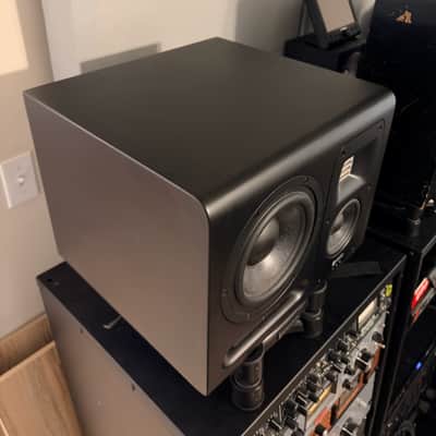 HEDD Type 20 mkii pair w matching HEDD Sub 8.   Ask about cables. image 8