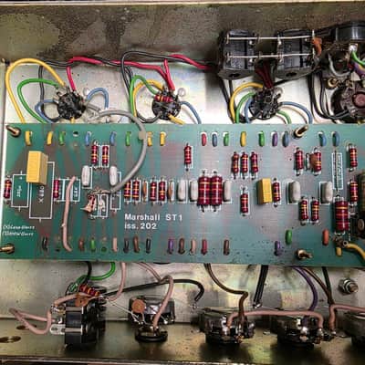 MARSHALL JMP2104 2X12 MASTER MODEL 50W MK2 LEAD COMBO AMP - 1970S image 9