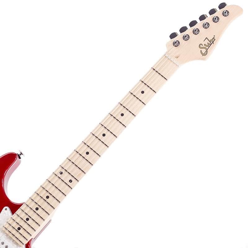 Suhr Guitars JE Line Standard HSS Trans Red/Maple | Reverb