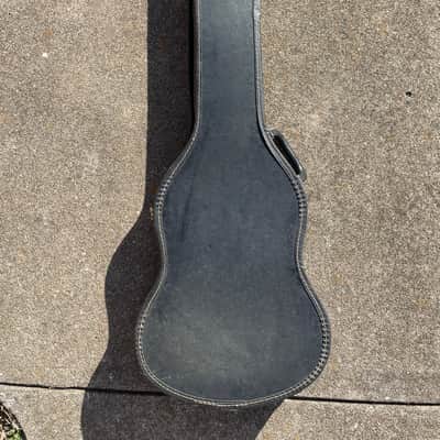 Vintage RARE 1960's Gibson SG Soft Shell Guitar Case Black w/ Red liner Epiphone image 3