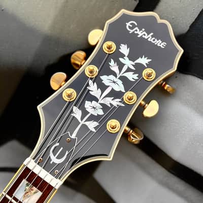 2005 Epiphone Broadway Natural w/Case image 10
