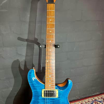 PRS 2004 Custom 22 Stoptail Sapphire Blue Made in USA Guitar + Case image 11