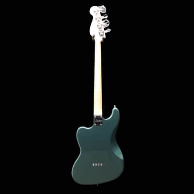 Squier Paranormal Rascal Bass HH, Laurel Fingerboard, Mint Pickguard, Sherwood Green image 4