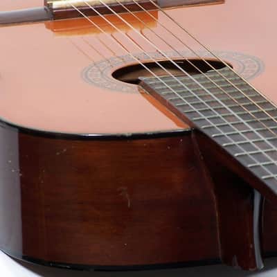 Vintage Epiphone Ec 20 Ec20 Nylon String Classical Guitar W/ Case Mij Japan image 7