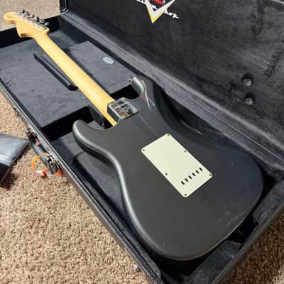 Fender 2024 Limited Bone Tone ‘69 Stratocaster Journeyman Relic - Aged Charcoal Frost Metallic image 13