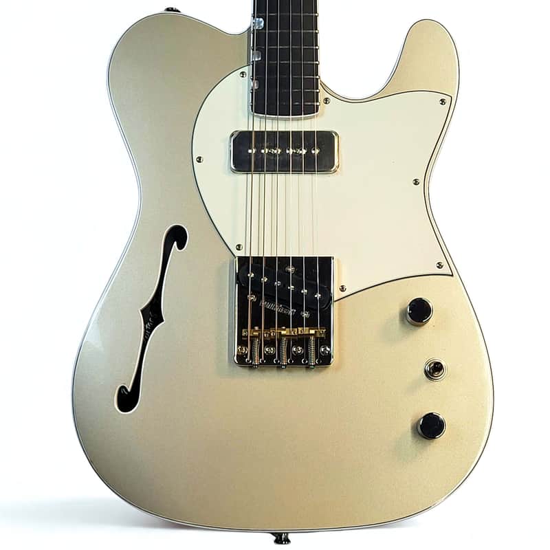 2025 Del Toro Guitars Torelli Deluxe Champagne Mist image 1
