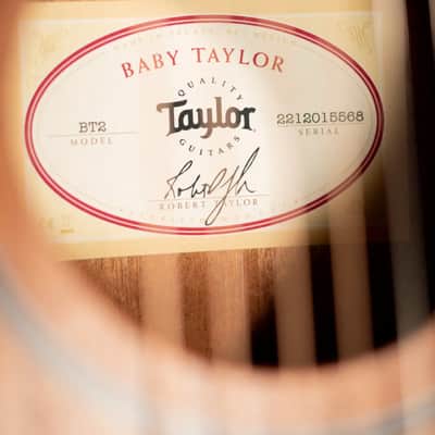 Taylor BT2 Baby Taylor Acoustic Guitar with Gig Bag image 13