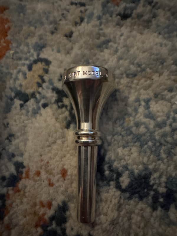 Jet Tone Al Hirt (Model D) Bb cornet mouthpiece (Silver plated) image 1