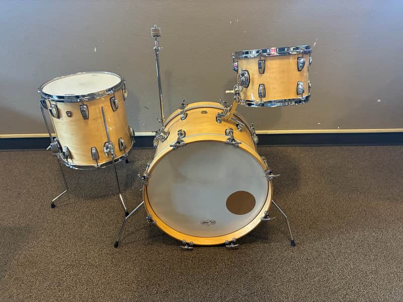 Ludwig Classic Maple Downbeat Outfit 8x12 / 14x14 / 14x20" Drum Set 1998 - Present - Natural Maple Lacquer image 1