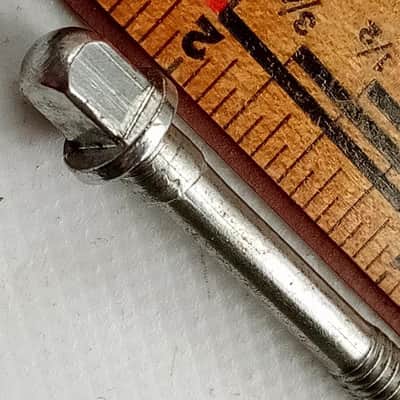 Slingerland 2"T-Rod Snare/Tom Vintage60s Drum 12-24 Tension-Lug-Screw Chrome*VG image 2