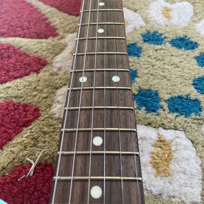 Fender Japan FSR Hybrid 60s Telecaster P90 Electric Guitar, Sonic Blue image 8