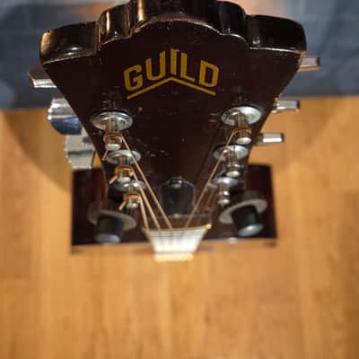 USA Vintage 1978 Guild D-25M Mahogany Brown w/ OHSC image 4