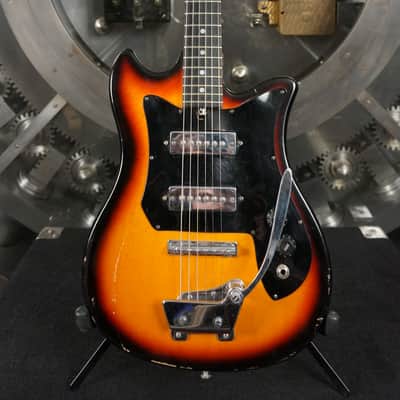 Harmony 2P90 w/ Whammy 70s - Sunburst Electric Guitar w/ Gig Bag image 1