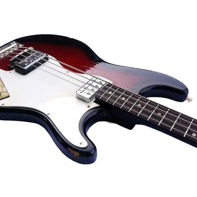 1965 Hofner 182 shortscale bass in Tocotronic Redburst (Vintage, Restored) image 6