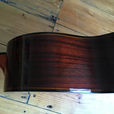 Aria MM-20 Maccaferri Gypsy Jazz Manouche Acoustic Guitar Oval Soundhole 2010s Natural image 15