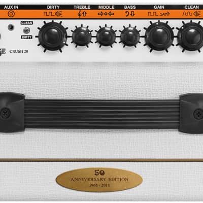 Orange Crush 20 White 50th Anniversary Limited Edition image 4