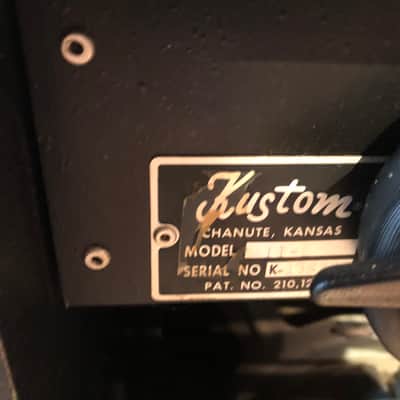 Kustom II-I guitar amp 90's - black image 3