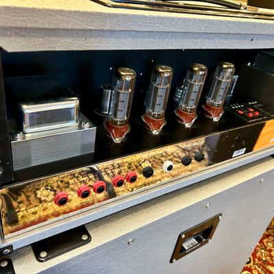 Marshall Silver Jubilee 2555X Reissue 2-Channel 100-Watt Guitar Amp HEAD & MATCHING 4X12 CAB 2015 - Present - Silver image 5