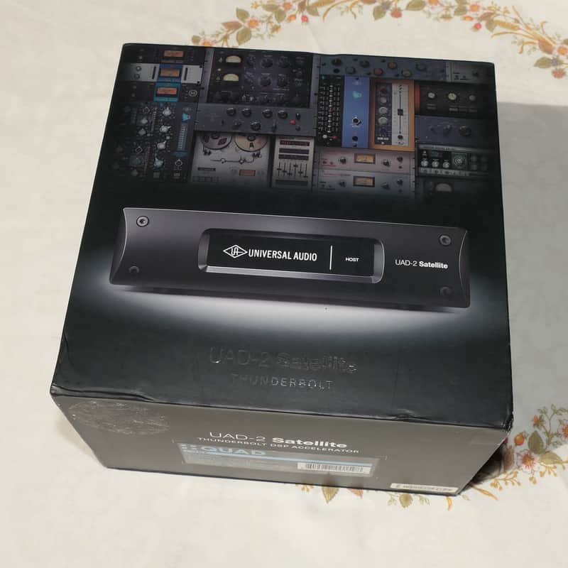 2019 – 2020 Universal Audio UAD-2 Satellite QUAD Core Thunderb…