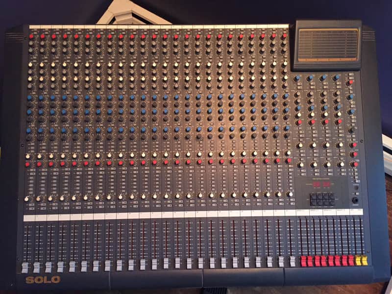 Soundtracs Solo Midi 24x8x2 production console - 1990 - moving must sell - reduced! image 1