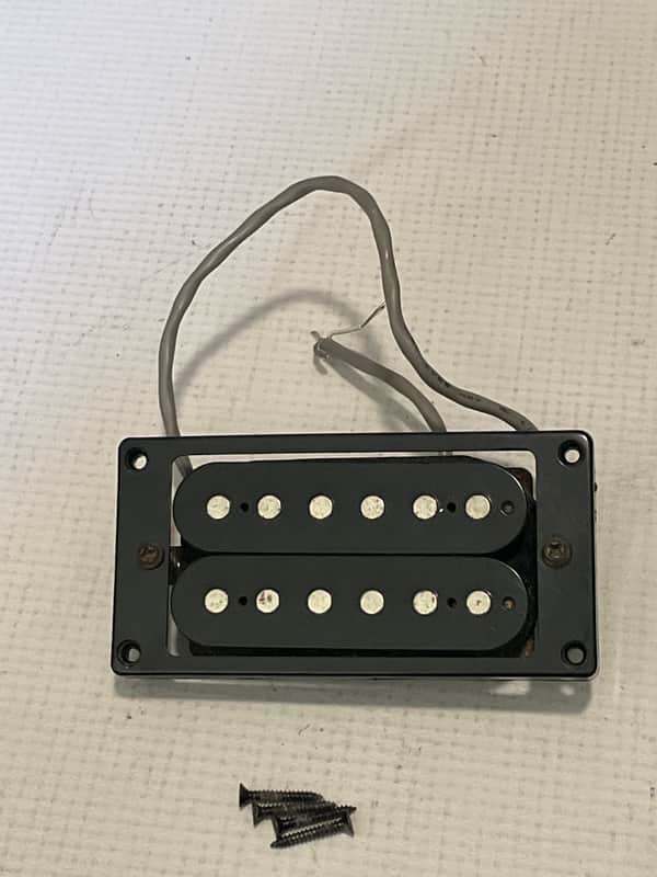 1990's Japan Jackson Professional DX2 M214 Factory Black Bridge Humbucker Guitar Pickup w/ Ring 13k image 1