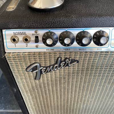 Fender Twin Reverb 100-Watt 2x12" Guitar Combo Amp 1973 - Silverface w/ Original Oxford Special Design Speakers image 6