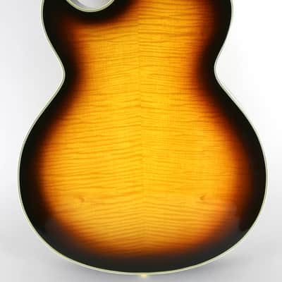 1967 Hofner President Florentine Model 66 Acoustic Archtop 5115-05 Brunette Sunburst image 10