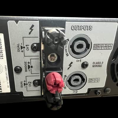 Crown XTI 6002 2-Channel 1200w Power Amplifier 2010s - Silver image 7