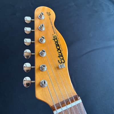 Edwards E-TE-98CTM 2023 - Candy Apple Red Telecaster custom★Playthrough video available★ image 8