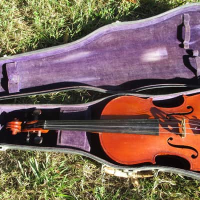 Lyon & Healy Violin, "The Student", 1907, Made In France, Case image 1