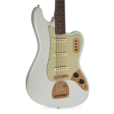 Fender Custom Shop 1966 Bass VI Journeyman Relic Faded Aged Sonic Blue (Serial #CZ585724)