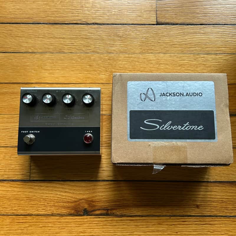 Jackson Audio Silvertone Twin Twelve Overdrive Pedal w/ Box image 1