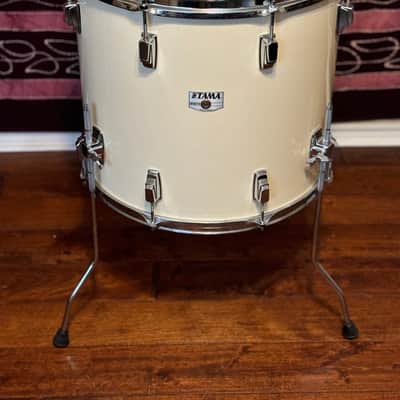 Tama Swingstar 80s 18” Floor Tom - White - Made in Japan image 1