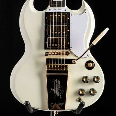 Epiphone 1963 Les Paul SG Custom With Maestro Vibrola Classic White image 2
