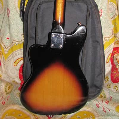 Guyatone 2 PU Sekova/Teisco 1965 Brown Violin Sunburst image 4