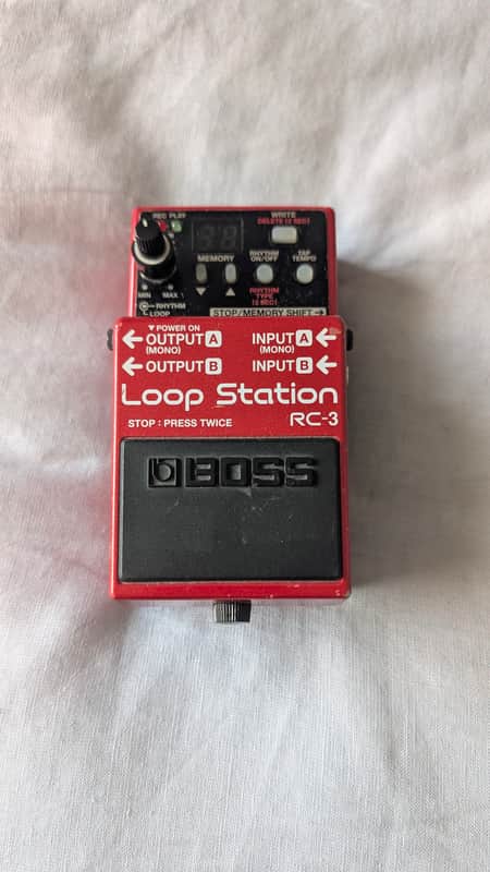 Boss RC-3 Loop Station 2011 - Present - Red image 1