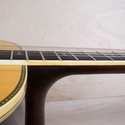 Yamaha L-8 Acoustic Guitar Vintage MIJ 1970s - Natural image 6
