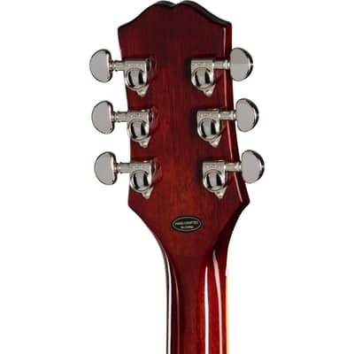 Epiphone Les Paul Special Double Cut Electric Guitar - Figured Bourbon Burst image 5