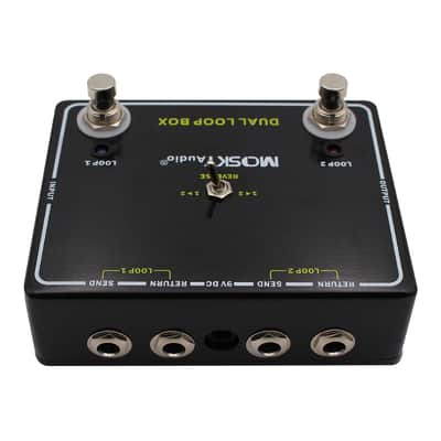 Mosky Audio Dual Loop Box Dual Reverse Looper Pedal Two Separate Loops image 4