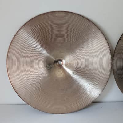 Sabian 14" HH Hand Hammered Regular Hi-Hat Cymbals (Pair) 1992 - 1998 - Natural image 17