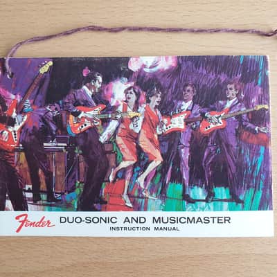 [Vintage] Fender Duo-Sonic And Musicmaster Instruction Manual 1960's (#1) image 1