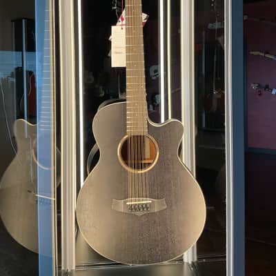 Tanglewood TWBB-SFCE-12 Blackbird 12-String Cutaway with Electronics 2020s - Smokestack Black image 7