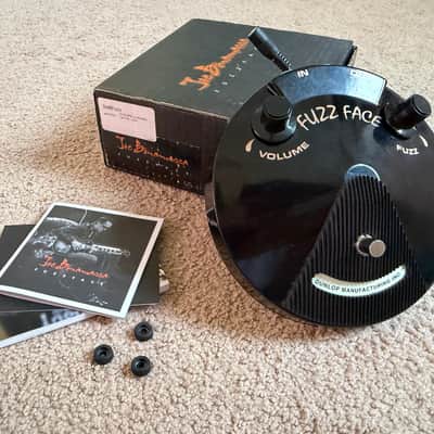 Dunlop JBF3B Joe Bonamassa Signature Fuzz Face - Black image 1